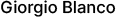 Giorgio Blanco Video Logo